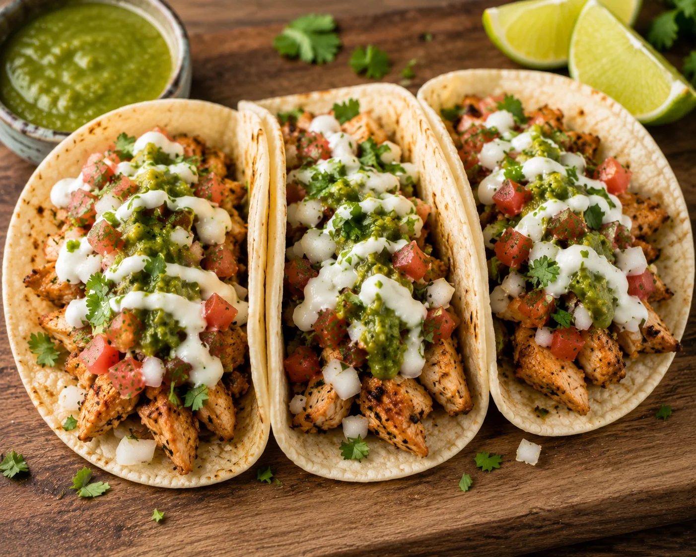 Chicken tacos