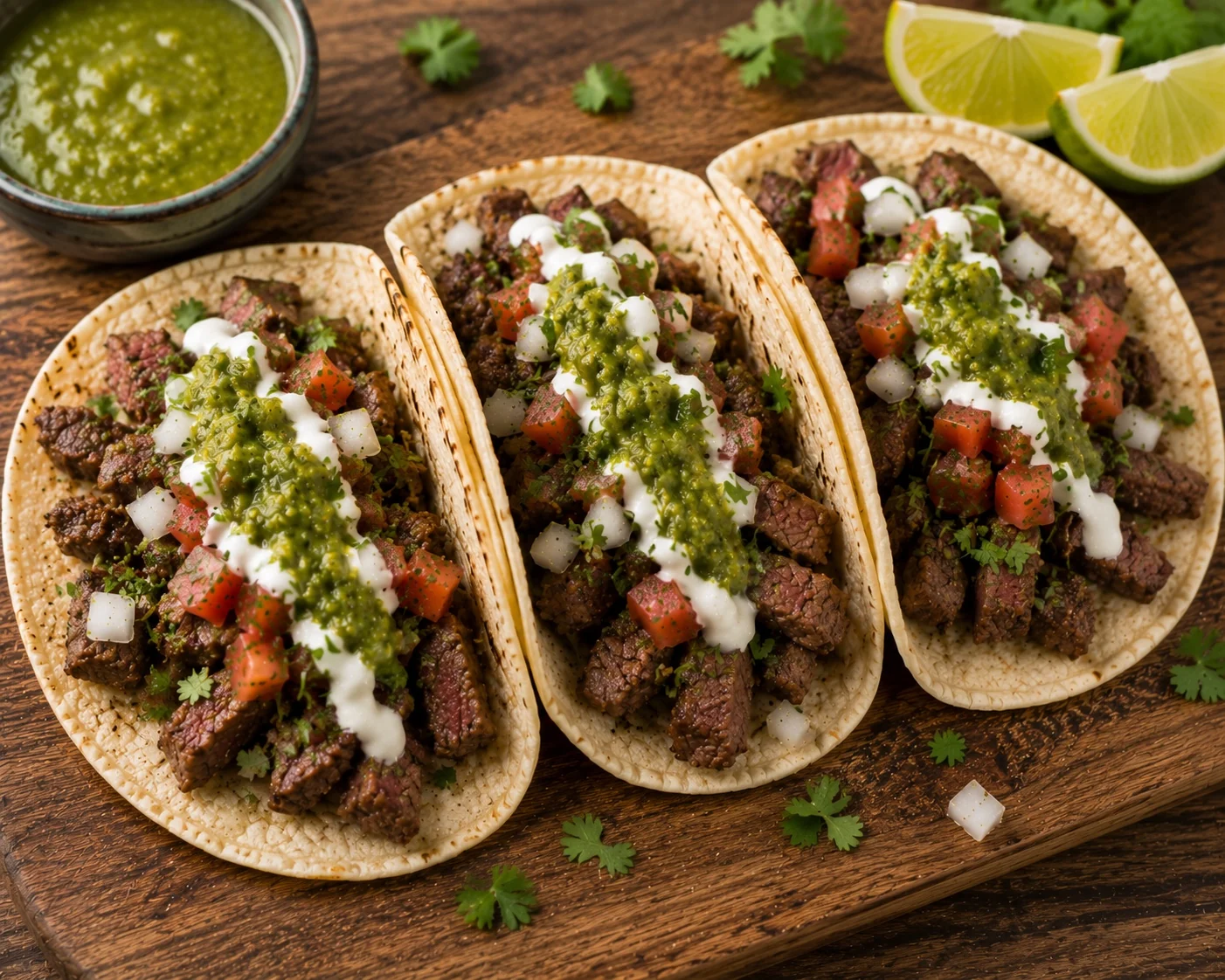 Steak tacos